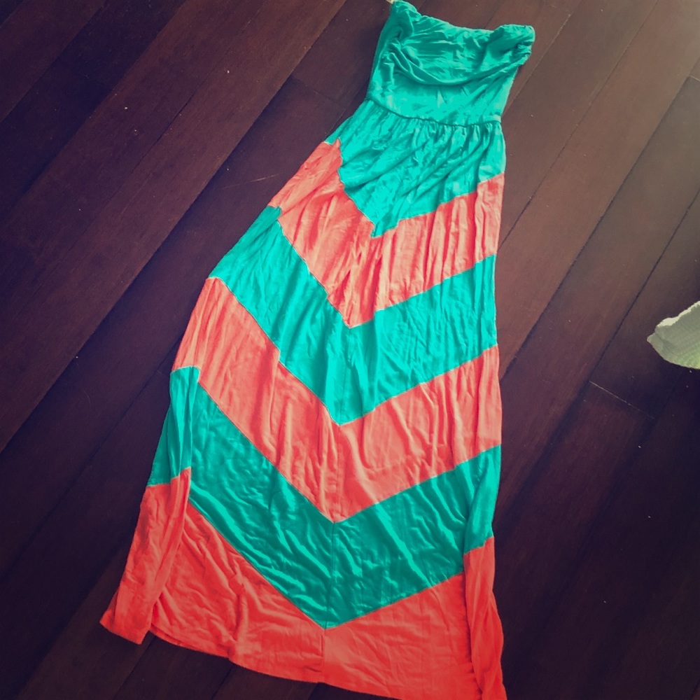 Strapless Maxi dress
